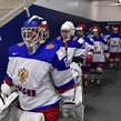 PLYMOUTH, MICHIGAN - APRIL 6: Russia's Maria Sorkina #69 leads her team to the ice prior to placement round action against team Sweden at the 2017 IIHF Ice Hockey Women's World Championship. (Photo by Minas Panagiotakis/HHOF-IIHF Images)

